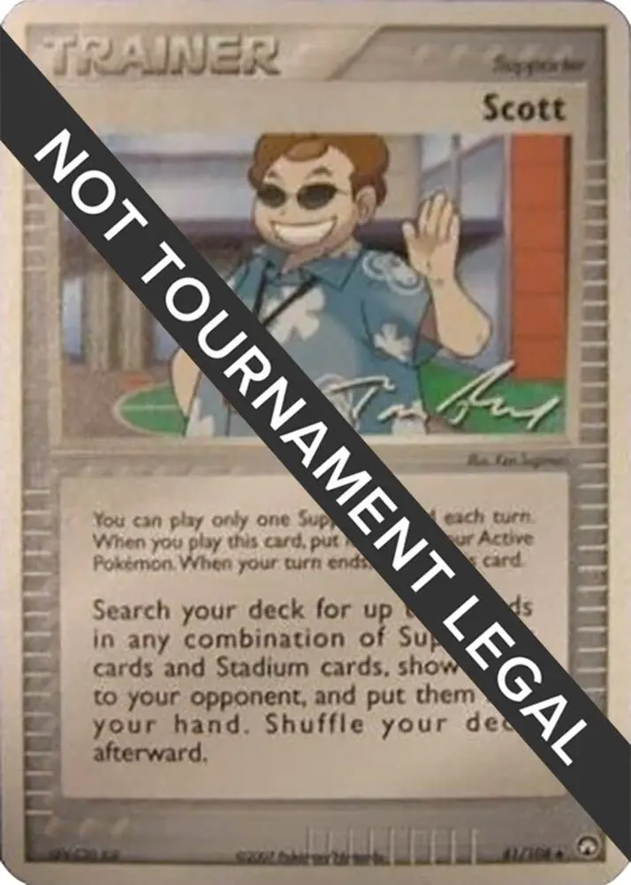 Scott, World Championship Decks 84/106