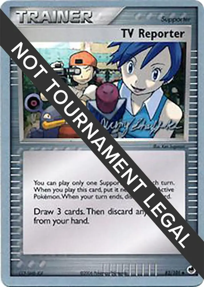 TV Reporter - 2007 (Jeremy Scharff-Kim), World Championship Decks 82/101