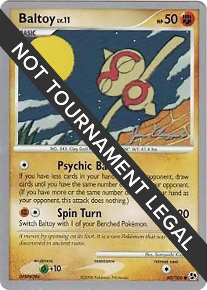 Baltoy, World Championship Decks 60/106