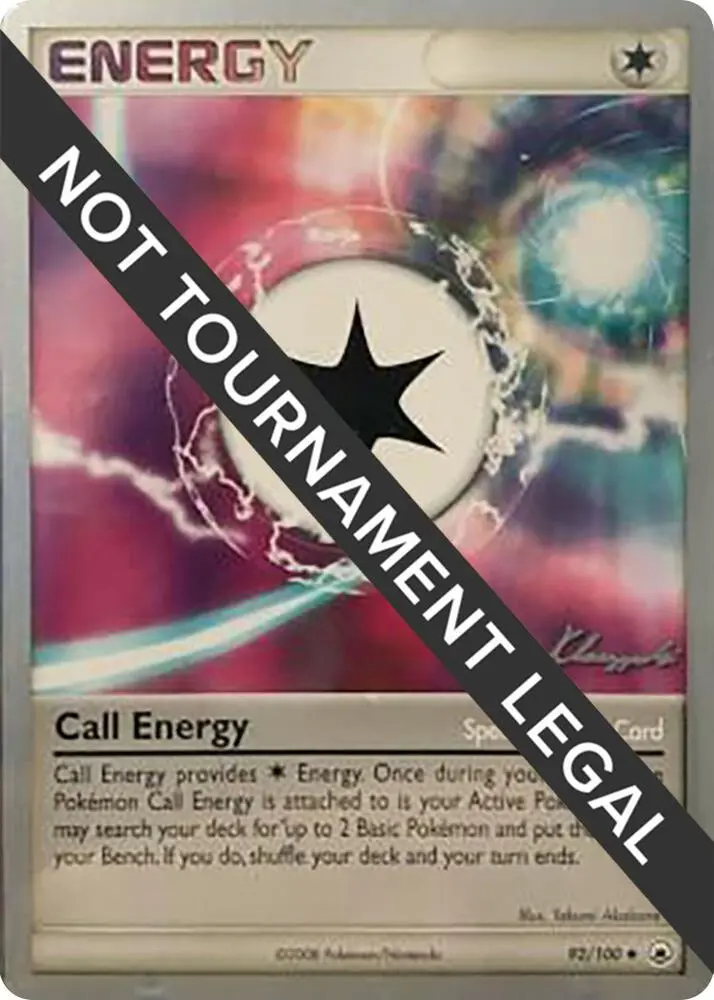 Call Energy, World Championship Decks 92/100