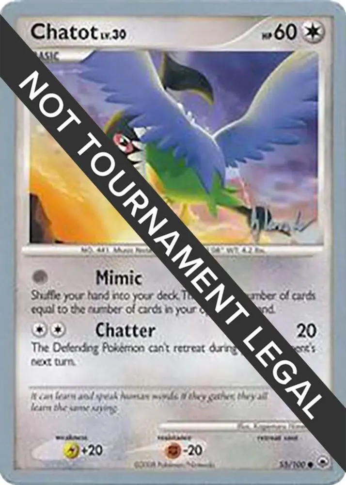Chatot, World Championship Decks 55/100