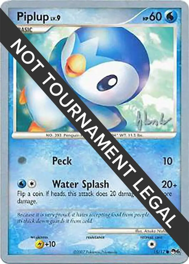 Piplup (72), World Championship Decks 72/100