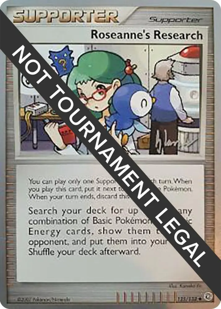 Roseanne's Research, World Championship Decks 125/132