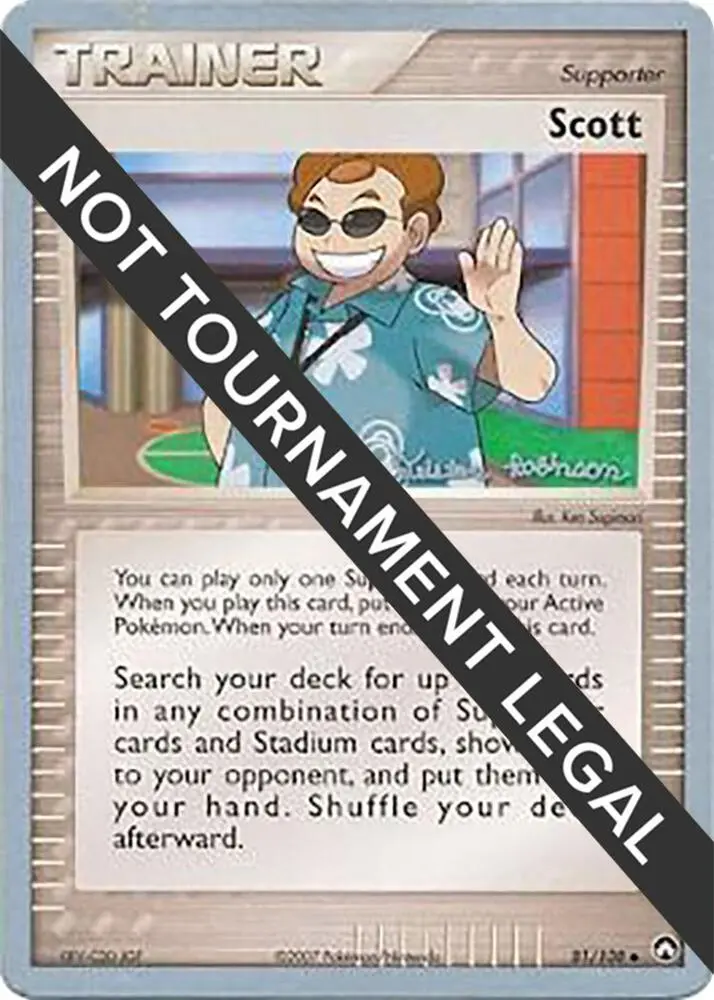Scott, World Championship Decks 81/108