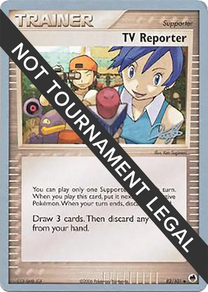 TV Reporter, World Championship Decks 11/17