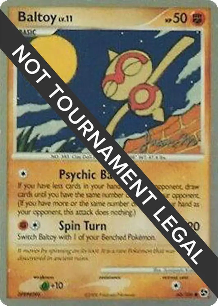 Baltoy, World Championship Decks 60/106