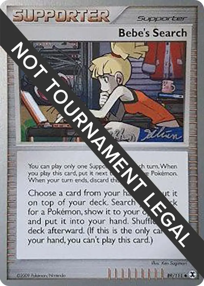 Bebe's Search, World Championship Decks 89/111