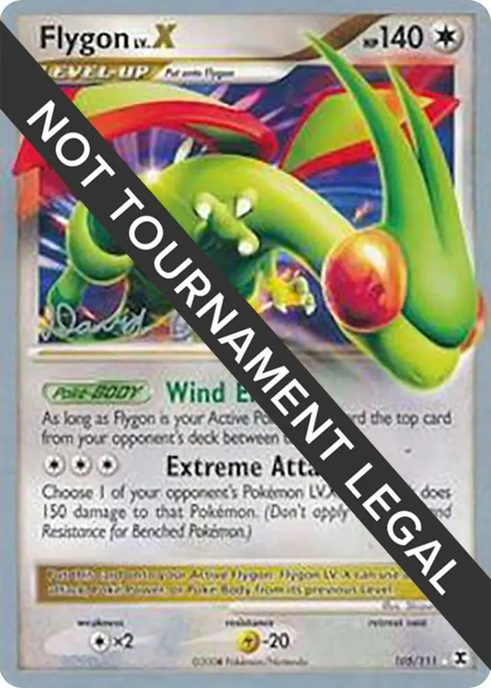 Flygon LV.X, World Championship Decks 105/111