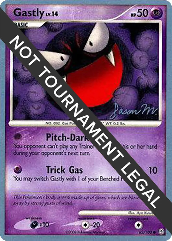 Gastly, World Championship Decks 62/100