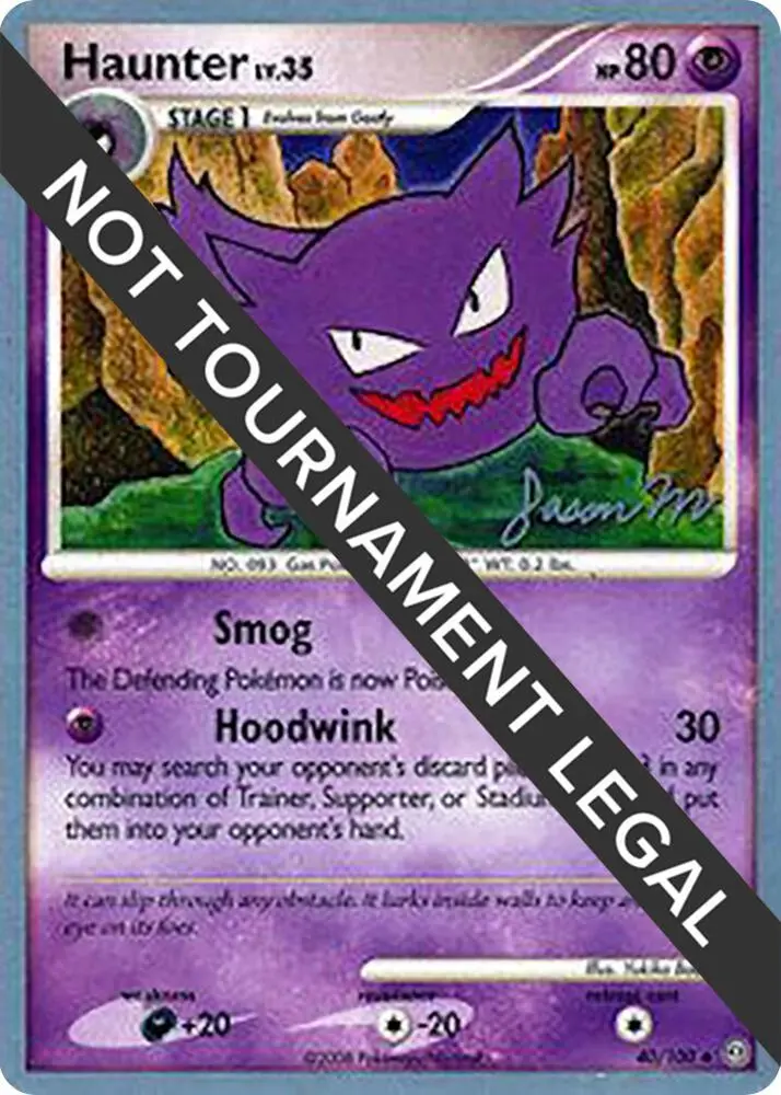 Haunter, World Championship Decks 40/100