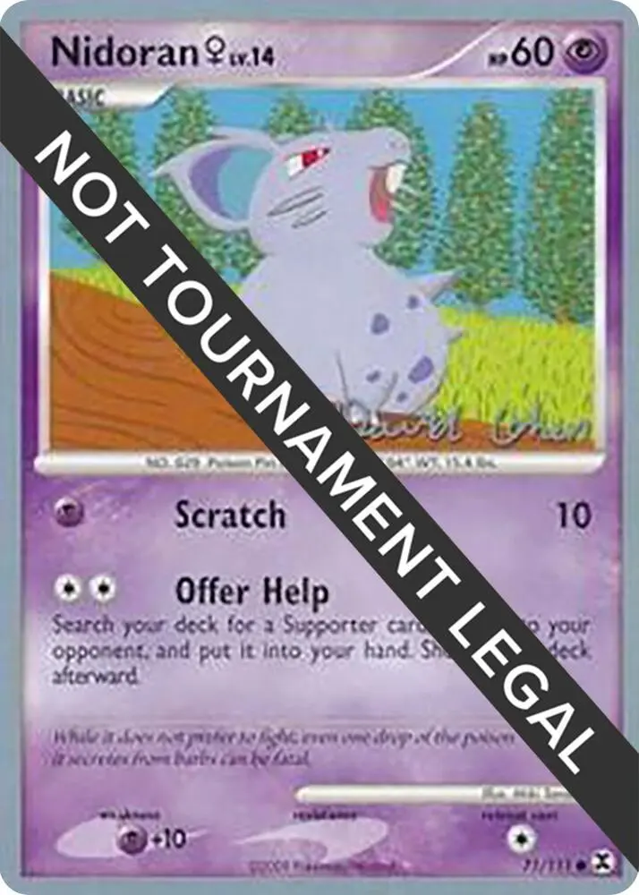 Nidoran F, World Championship Decks 71/111