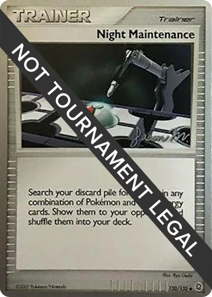 Night Maintenance, World Championship Decks 120/132