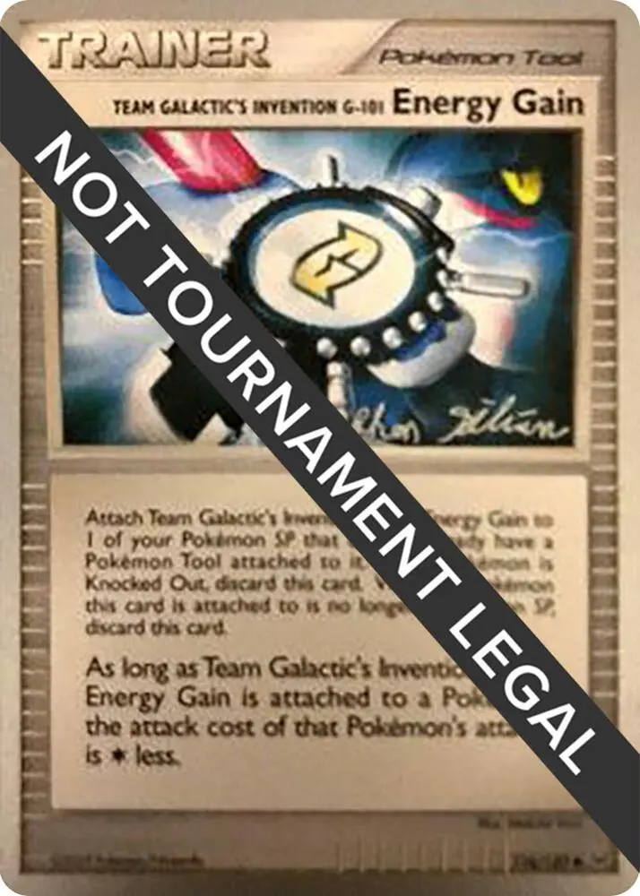 Team Galactic's Invention G-101 Energy Gain, World Championship Decks 116/127