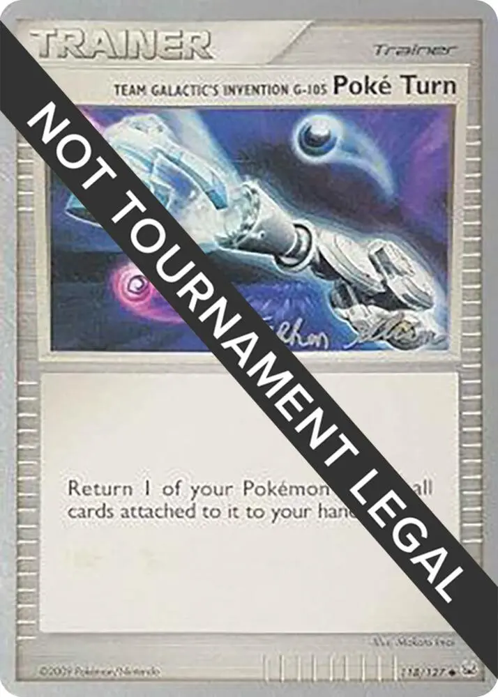 Team Galactic's Invention G-105 Poke Turn, World Championship Decks 118/127