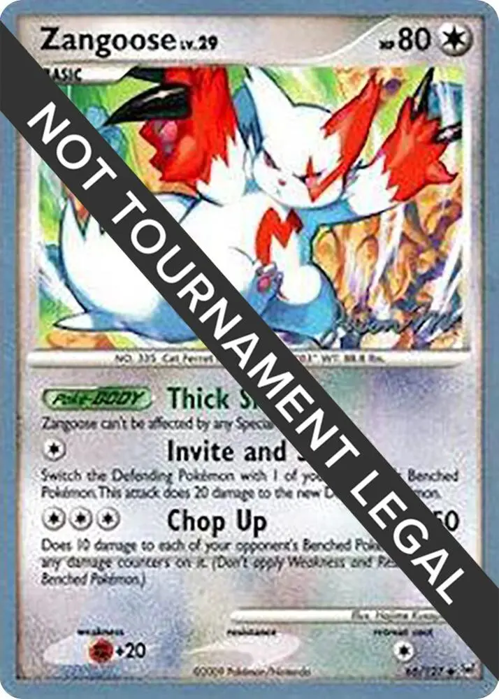 Zangoose, World Championship Decks 66/127