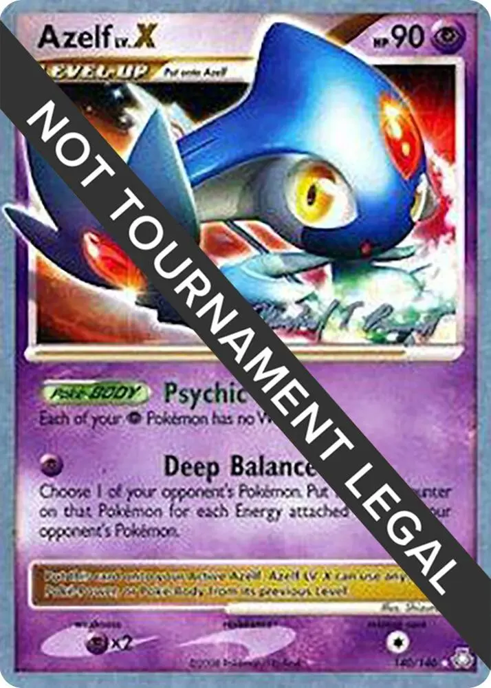 Azelf LV.X, World Championship Decks 140/146