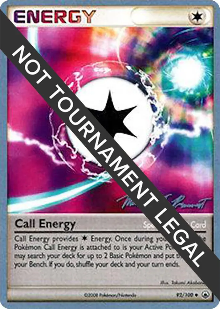 Call Energy, World Championship Decks 92/100
