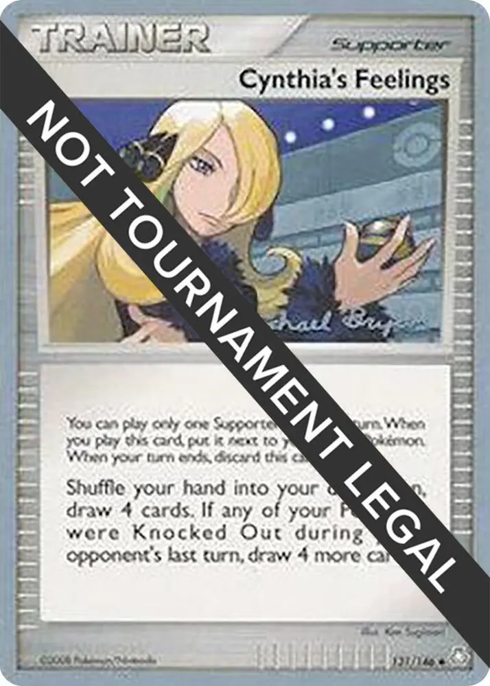 Cynthia's Feelings, World Championship Decks 131/146