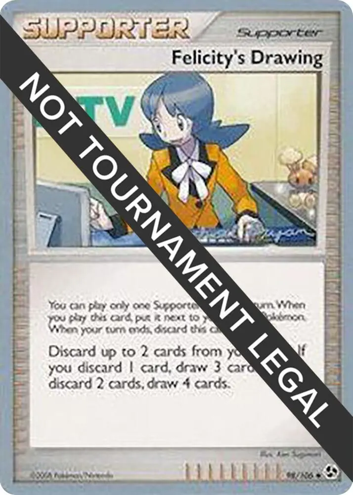 Felicity's Drawing, World Championship Decks 98/106