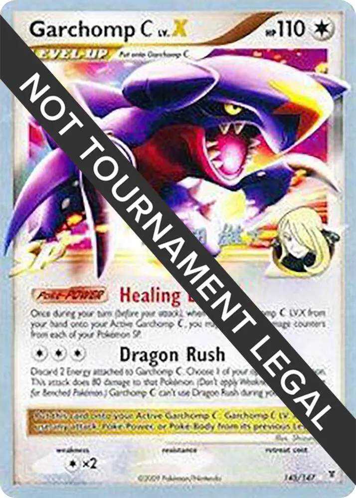 Garchomp C LV.X, World Championship Decks 145/147