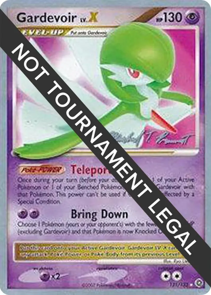 Gardevoir LV.X, World Championship Decks 131/132