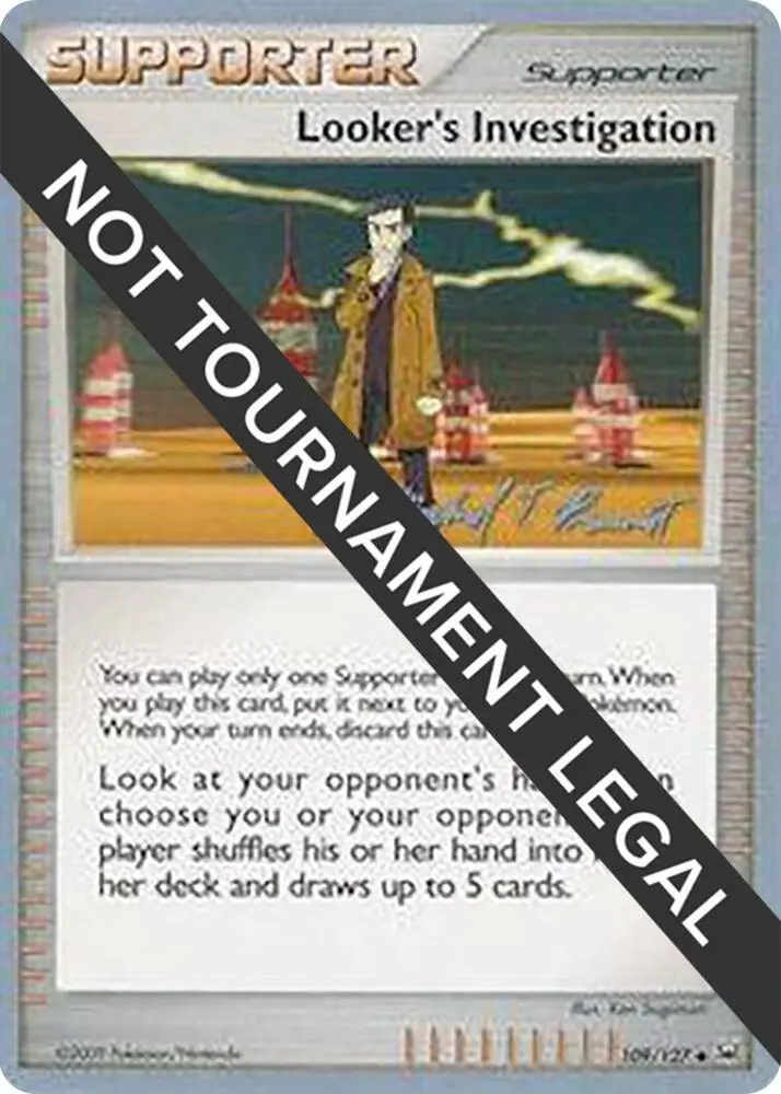 Looker's Investigation, World Championship Decks 109/127