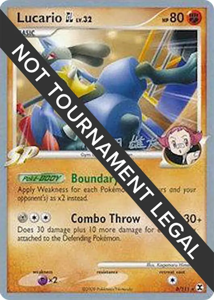 Lucario GL, World Championship Decks 8/111