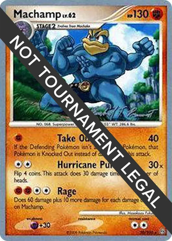 Machamp, World Championship Decks 20/100