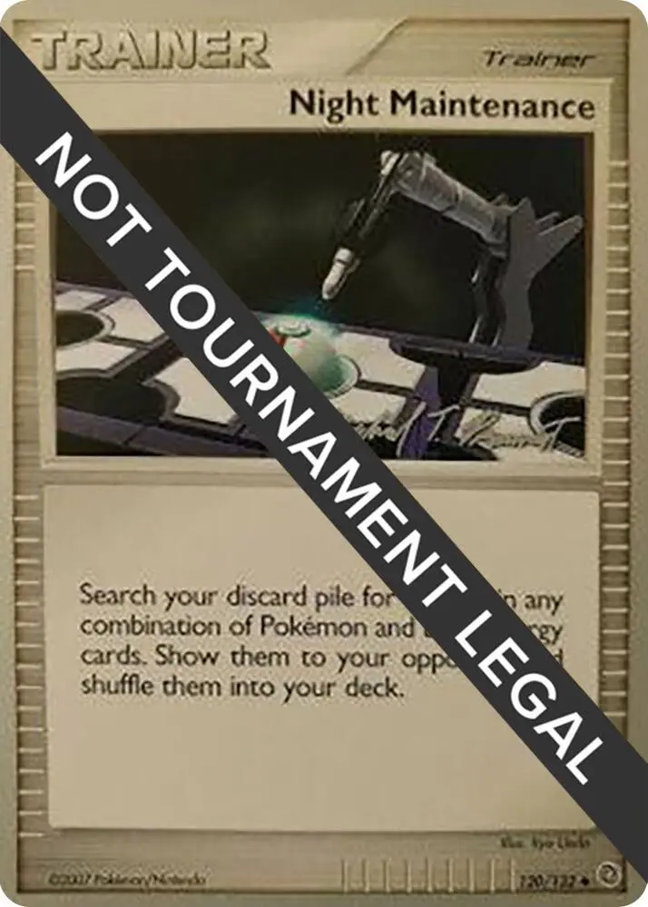 Night Maintenance, World Championship Decks 120/132