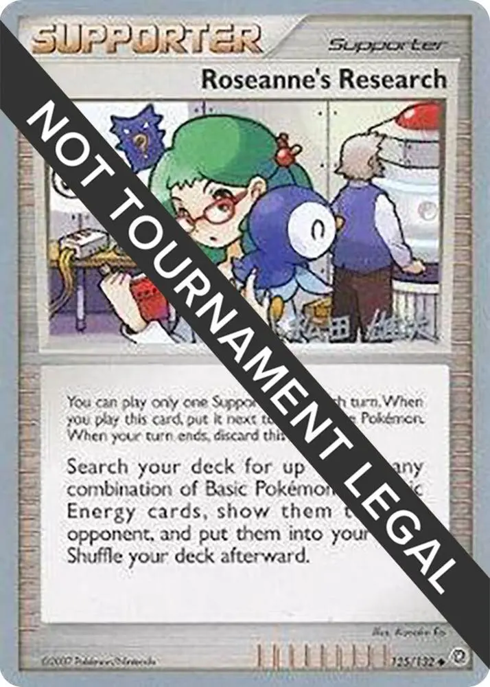 Roseanne's Research, World Championship Decks 125/132
