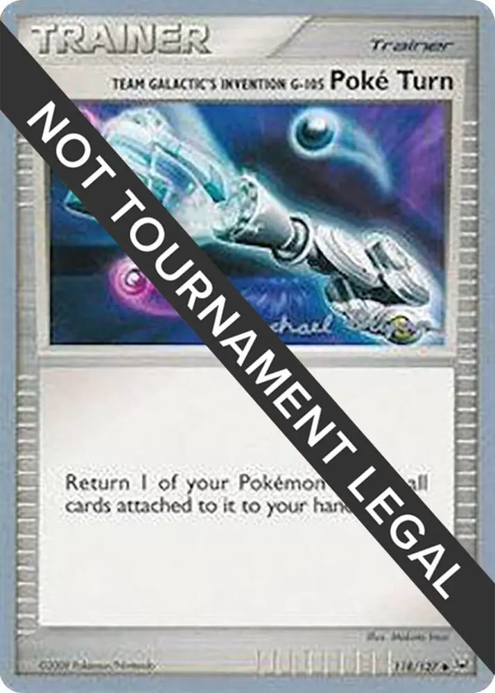 Team Galactic's Invention G-105 Poke Turn, World Championship Decks 118/127