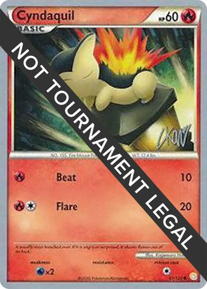 Cyndaquil, World Championship Decks 61/123