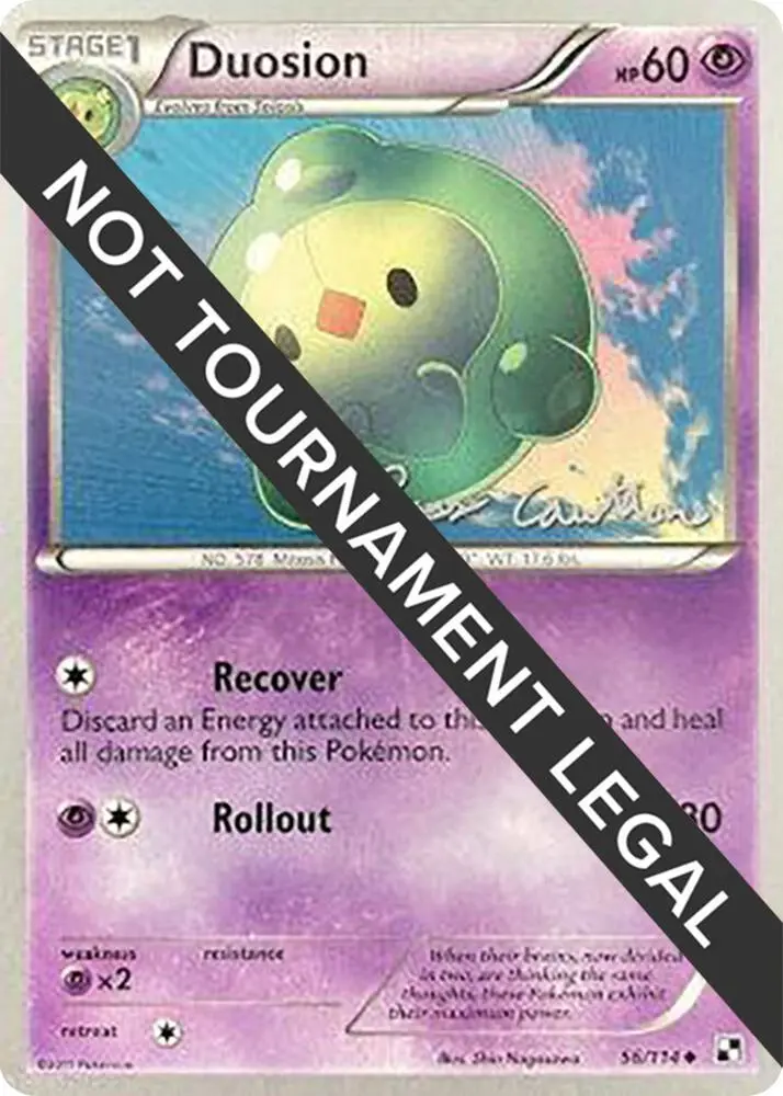 Duosion, World Championship Decks 56/114