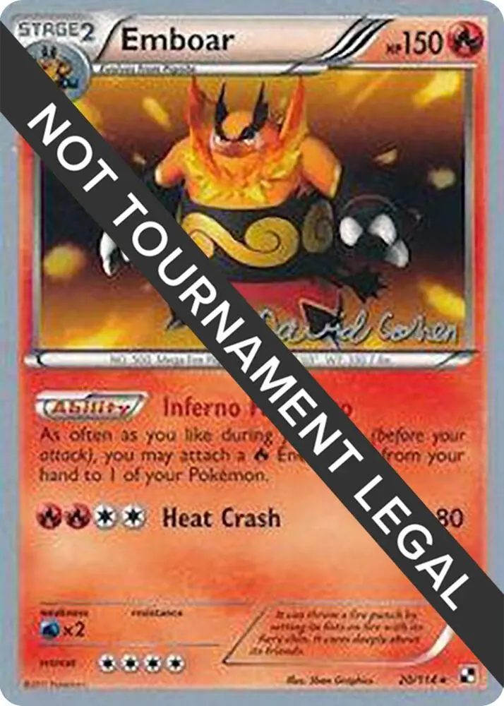 Emboar, World Championship Decks 20/114