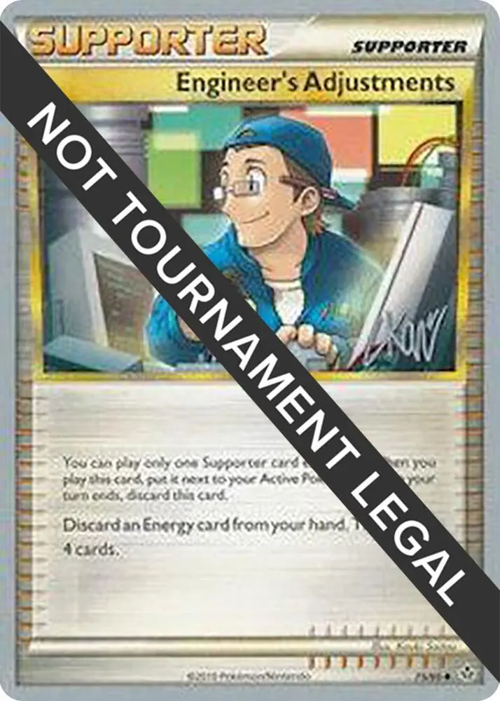 Engineer's Adjustments, World Championship Decks 75/95