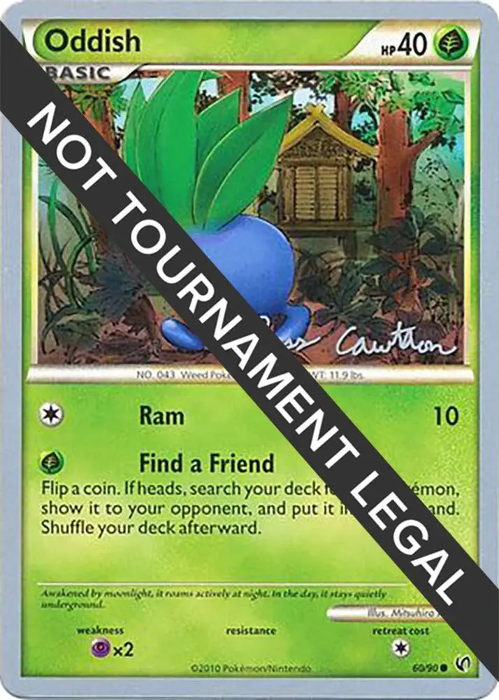 Oddish, World Championship Decks 68/101