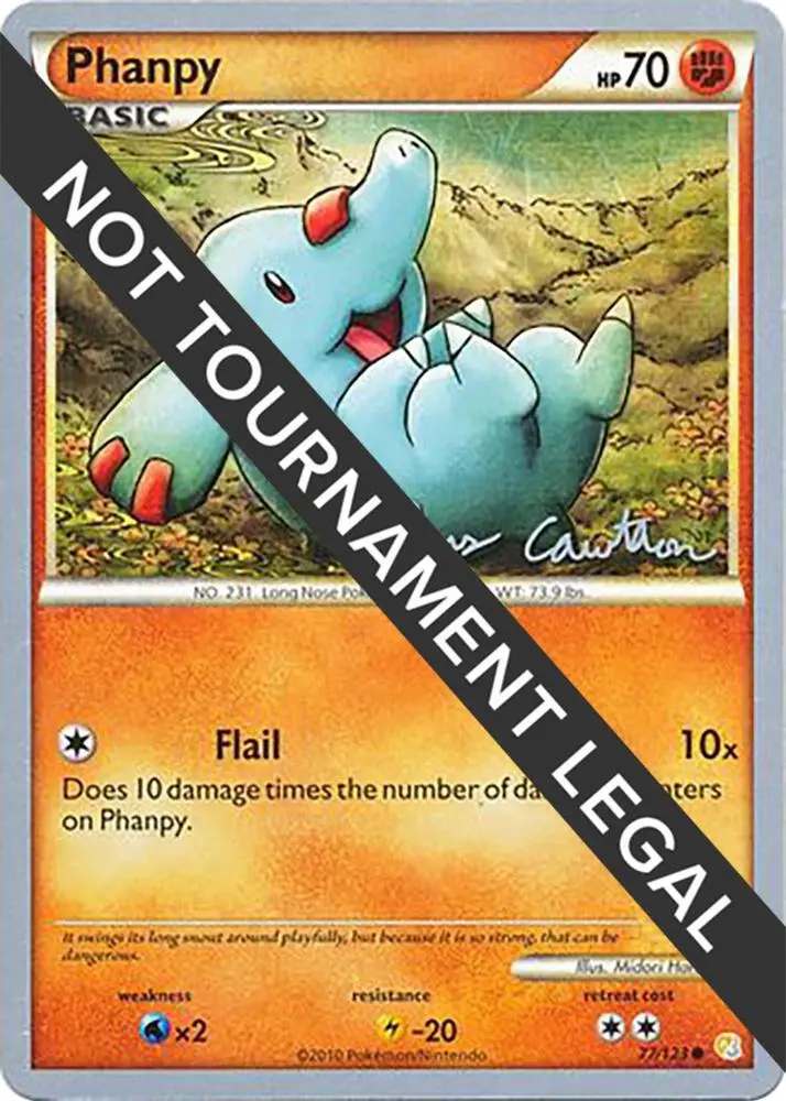 Phanpy, World Championship Decks 77/123