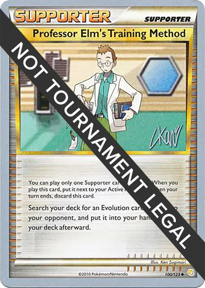 Professor Elm's Training Method, World Championship Decks 100/123