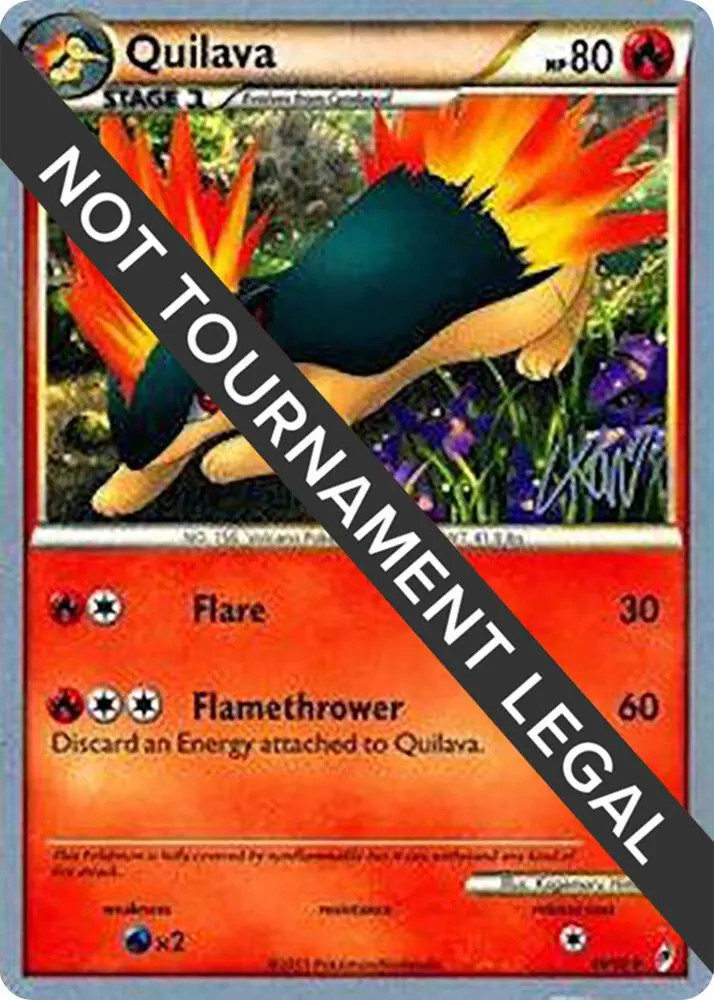 Quilava, World Championship Decks 49/95
