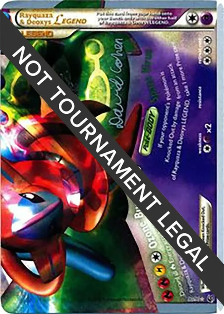 Rayquaza & Deoxys Legend (89), World Championship Decks 89/90