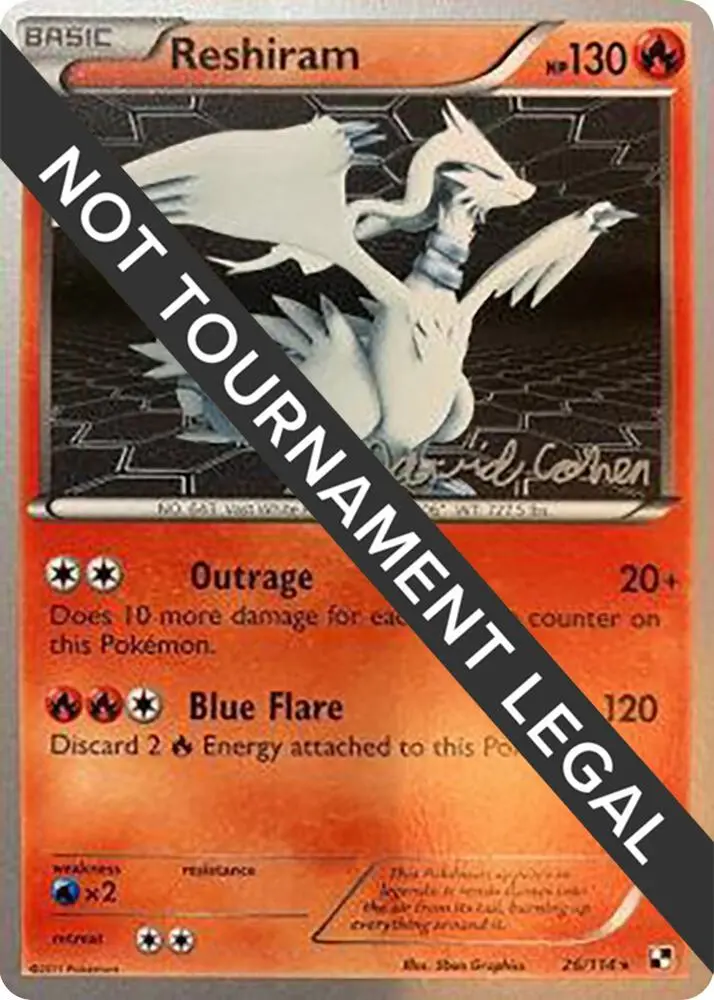 Reshiram, World Championship Decks 26/114