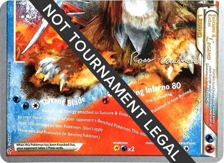 Suicune & Entei Legend LEGEND (95), World Championship Decks 95/95