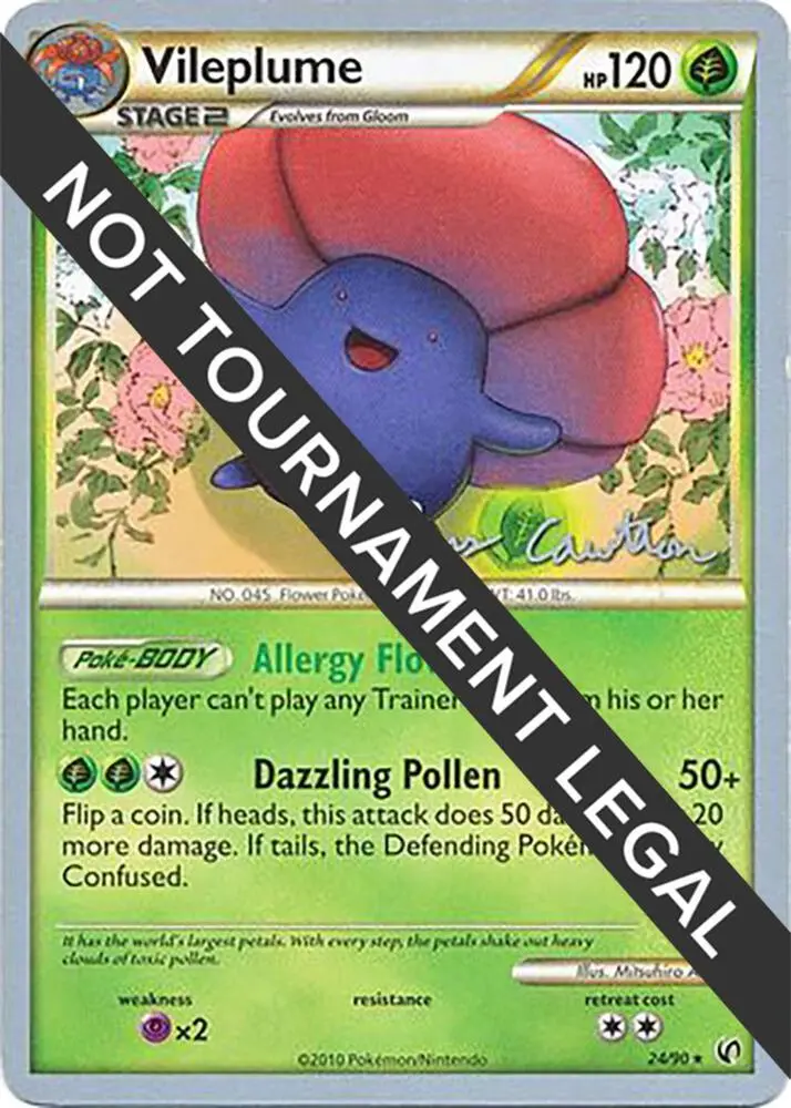 Vileplume, World Championship Decks 24/90
