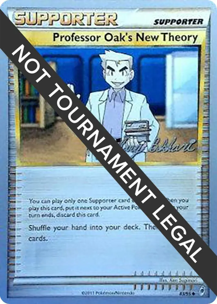 Professor Oak's New Theory, World Championship Decks 101/123