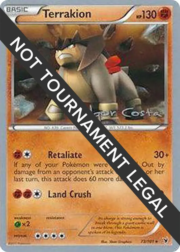 Terrakion, World Championship Decks 73/101