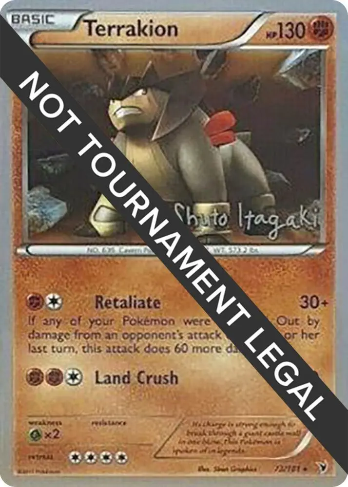 Terrakion, World Championship Decks 73/101