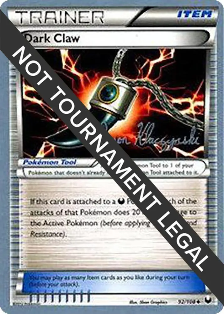 Dark Claw, World Championship Decks 92/108