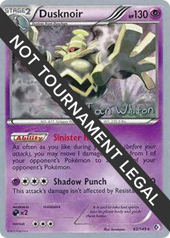 Dusknoir, World Championship Decks 2/130