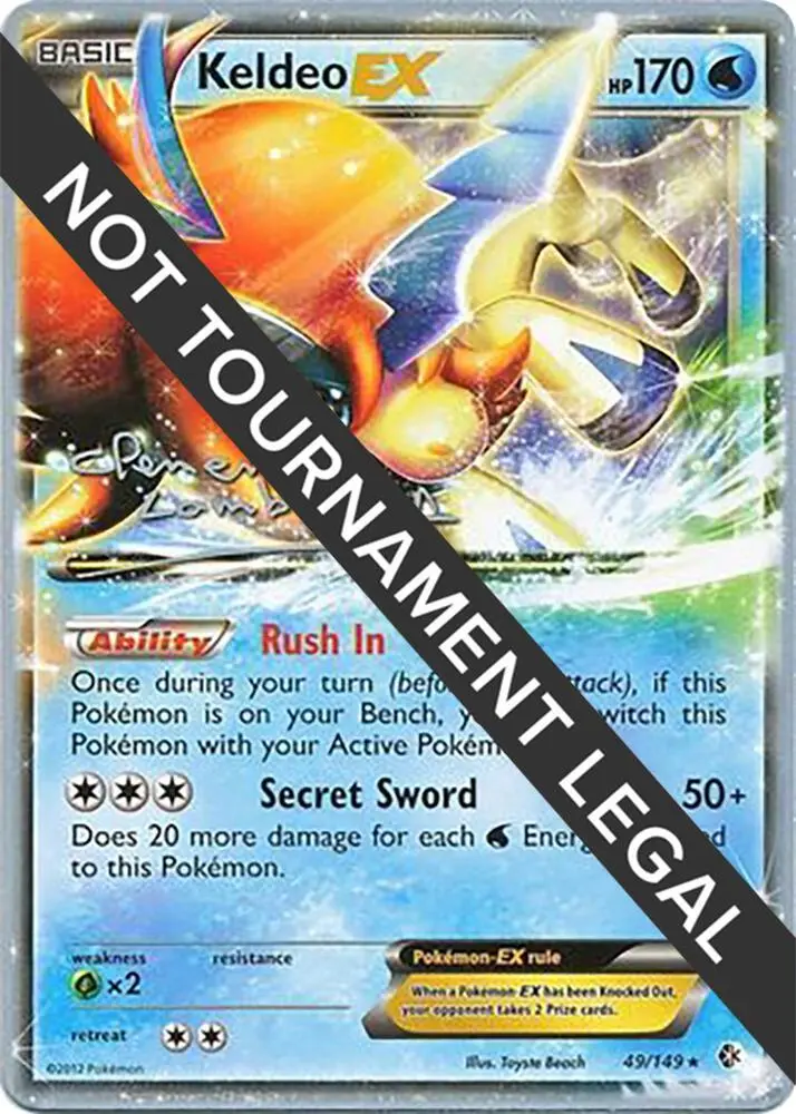 Keldeo EX, World Championship Decks 49/149