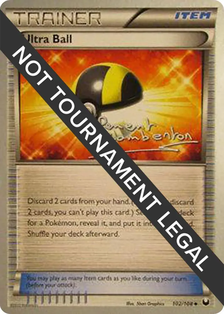 Ultra Ball, World Championship Decks 102/108